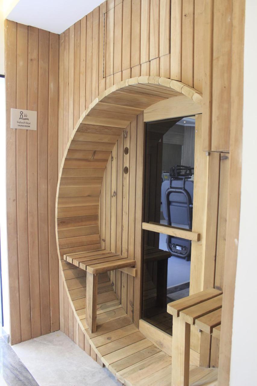 Tio Sea Resort Ал Хор Екстериор снимка A modern Finnish sauna